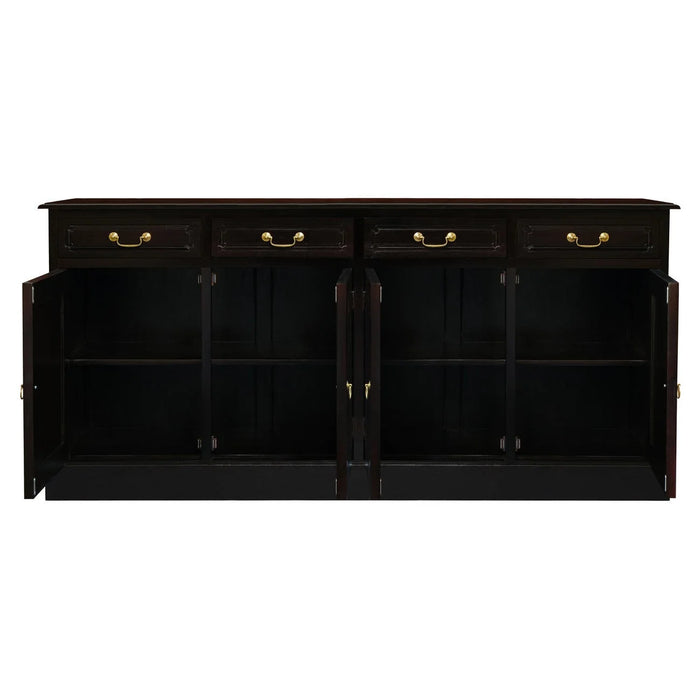 Paris House French Sideboard 4 Door 190cm Buffet