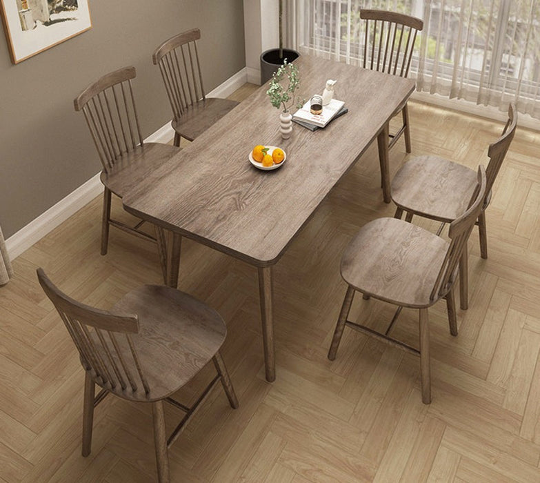 ADALINE Minimalist Dining Table Nordic All Solid Wood