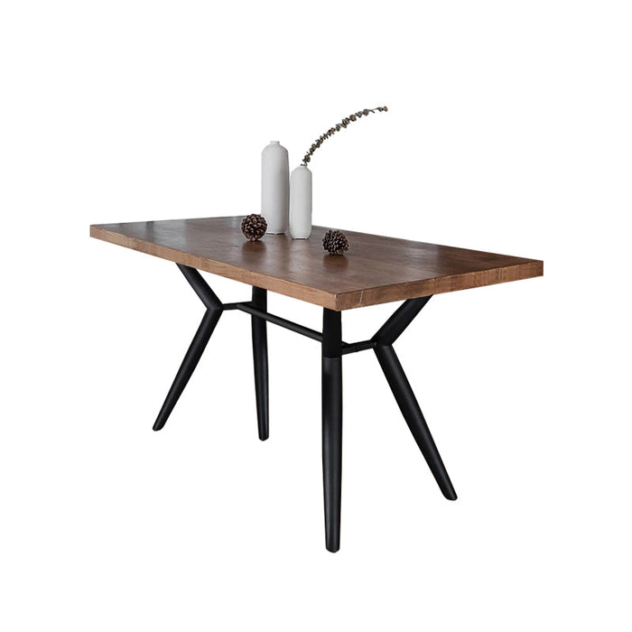 PARKER American Solid Wood Dining Table Nordic Minimalist Live Edge / Bench / Chair