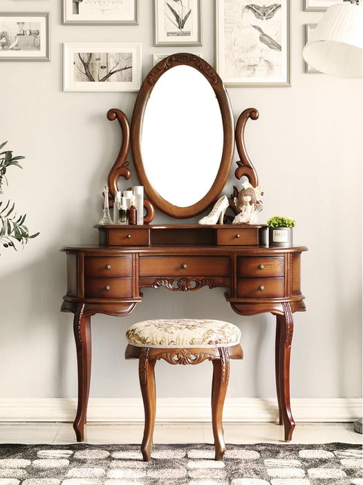 TAYLOR SHERATON American Dressing Table Solid Wood Bedroom Vanity Table