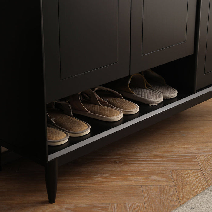 Elise SWEDEN Buffet Sideboard Hardwood Scandinavian Cloth Shoe Cabinet 4 Color 2 Size