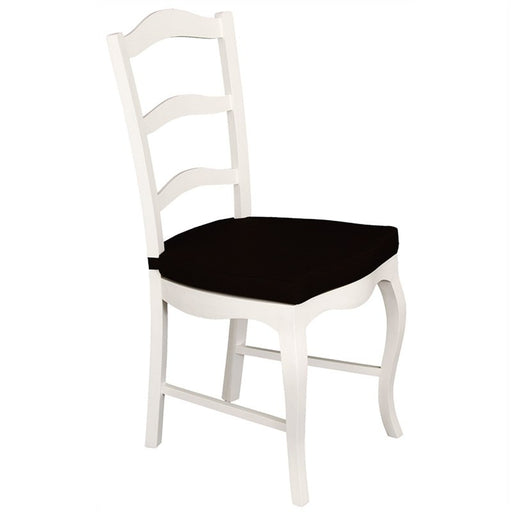 Province French Executive Chair  Mervin Solid Timber Dining Chair with Cushion - White CFS168CH-000-FP-CUSH-WH_1