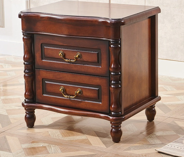 SOPHIA HILTON American Style Solid Wood Bedside Table Modern Classic