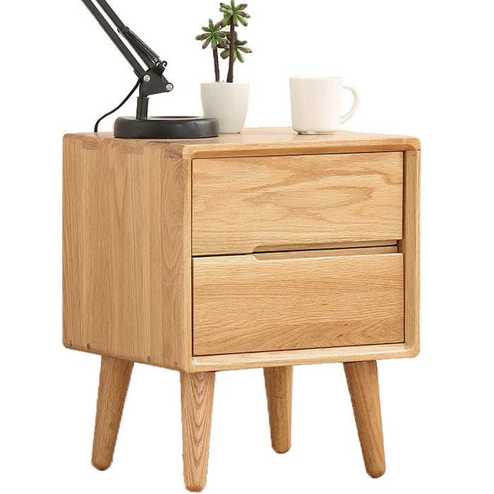 JAMESON Nordic Pure Solid Wood Bedside Table Lamp Stand